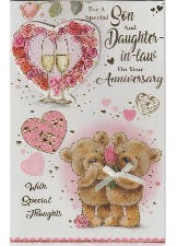 For A Special Son And Daughter-in-Law On Your Anniversary
